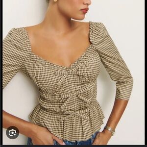 Reformation Lauryn top NWT